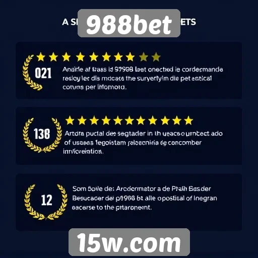 Avaliações positivas sobre a segurança do 988bet